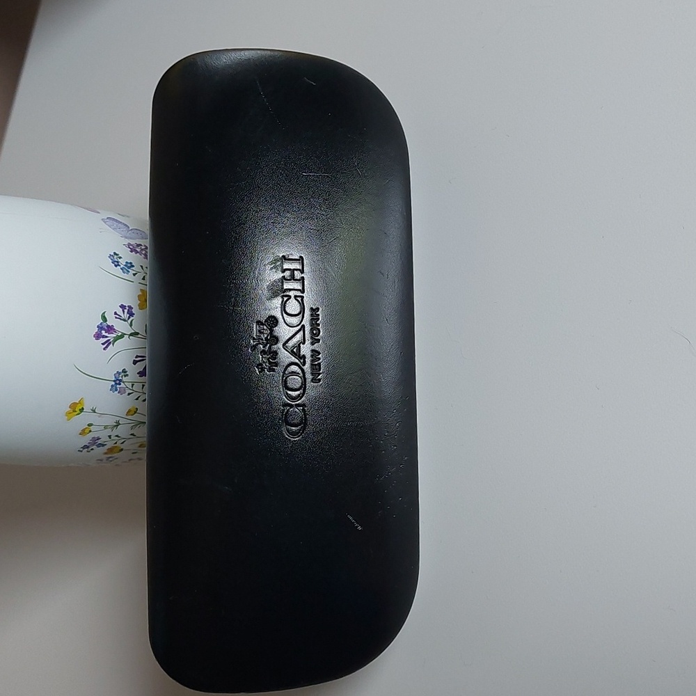 Coach eyeglass case